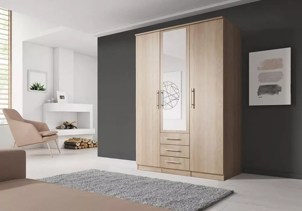 Skapis Szantal 19 · Ozols sonoma · 150 × 64 × 210 cm