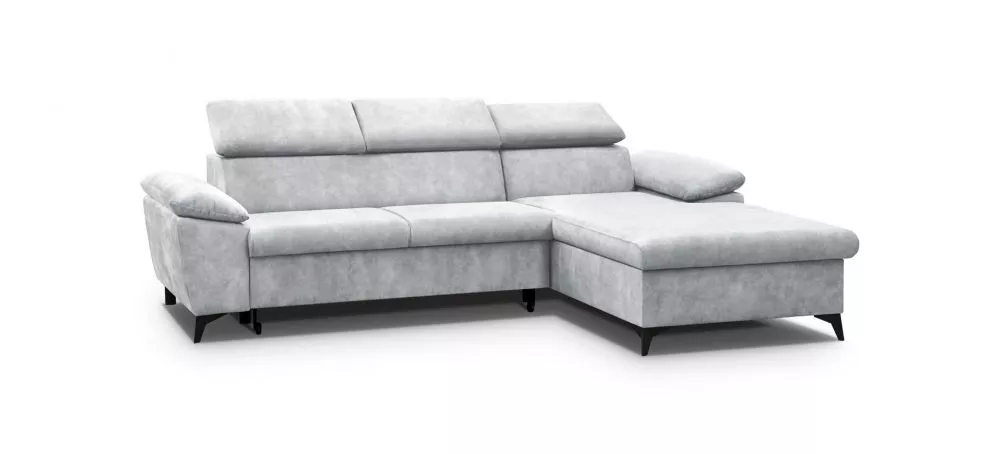 Dīvāns Colin Premium Standard · Sudrabs · 192 × 274 × 86 cm