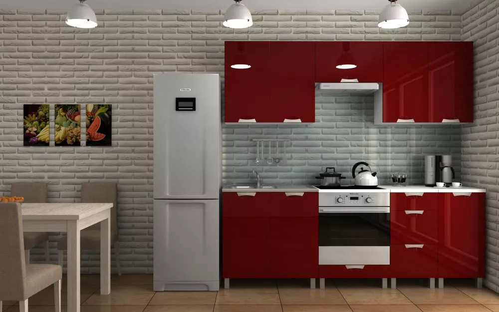 Virtuves komplekts Dall Materiāls : MDF + LKSP plātne,