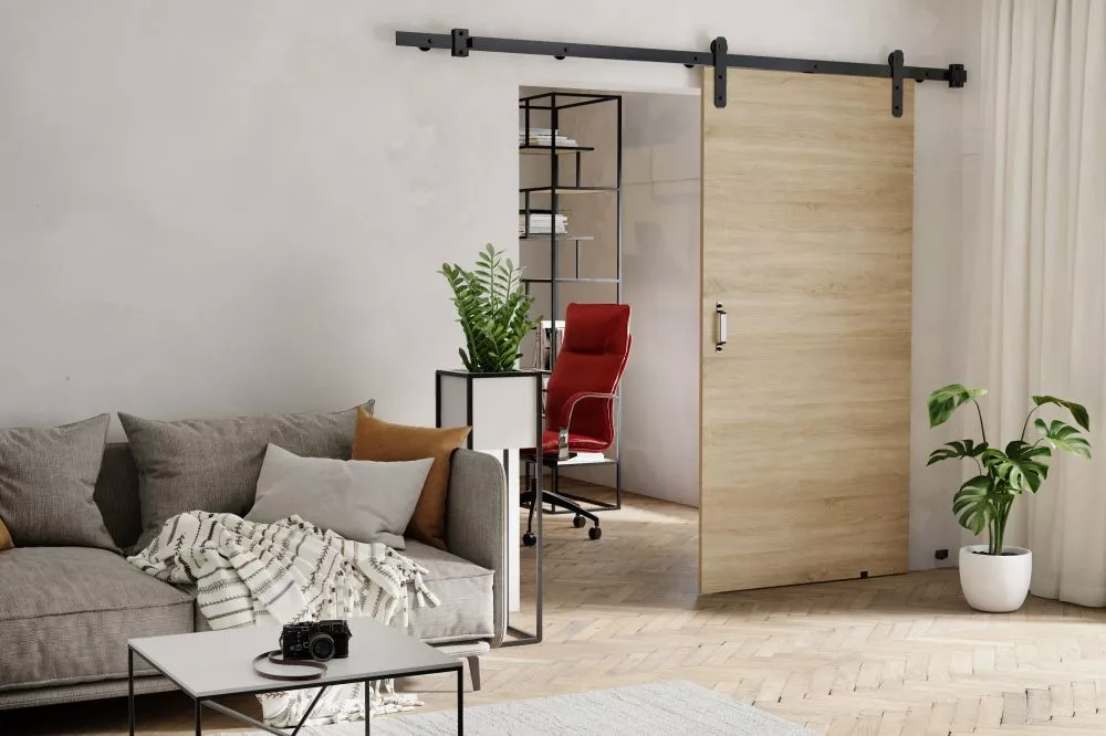 Bīdāmās durvis Retro Premium · Ozols sonoma · 86 × 205 cm