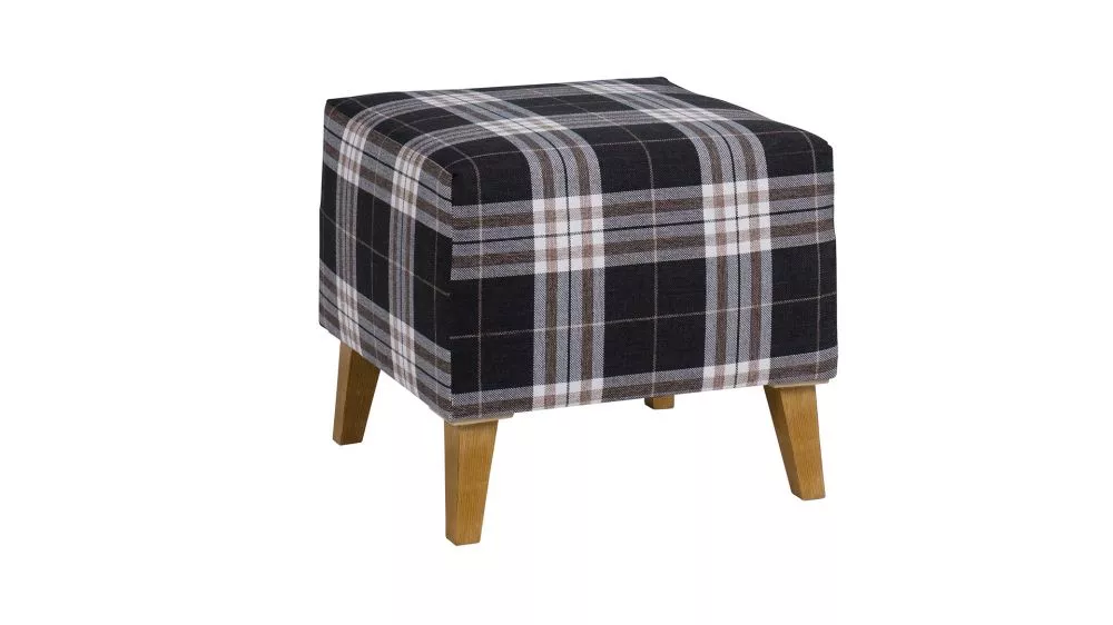 Pufs Memone P Standard Auduma numurs: Lobox 05, · Daudzkrāsains · 51 × 45 × 51 cm