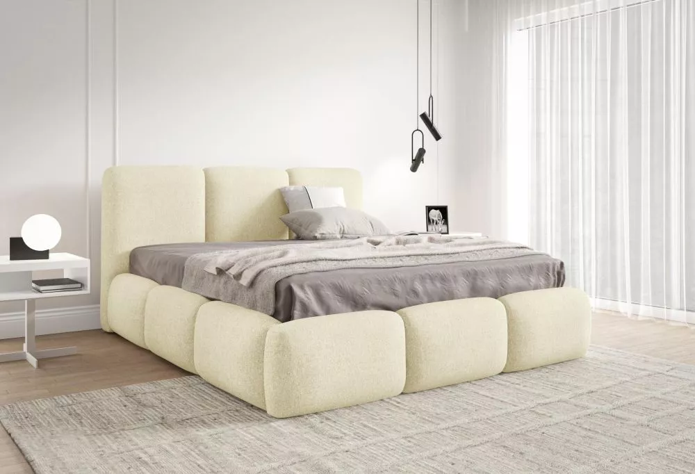 Gulta Bubble standard ar stelāžu Guļamvietas platums: 120 cm, Guļamvietas garums: 200 cm, stelāžas tips: metāla, · Gaiša