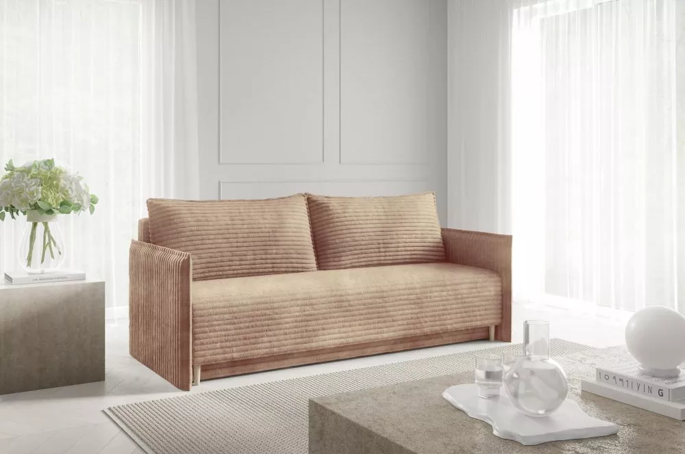 Dīvāns Nubis standard · Bēšs · 100 × 216 × 90 cm