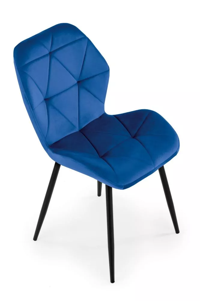 Krēsls K-453 · Tumši zils · 86 × 48 × 53 cm