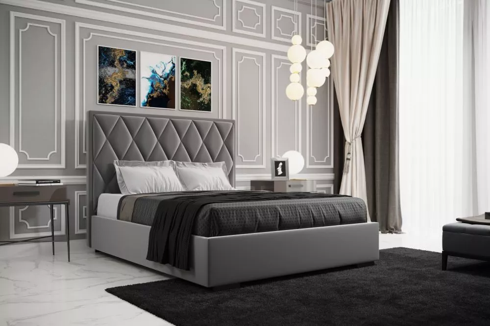 Gulta Karo Basic Standard ar stelāžu Guļamvietas platums: 180 cm, Guļamvietas garums: 200 cm, stelāžas tips: Elastīga st