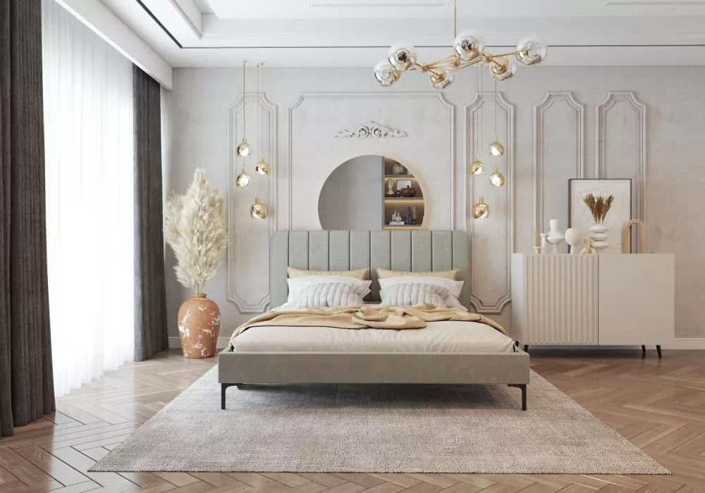 Gulta Lumi 160x200 Standard ar stelāžu Guļamvietas platums: 160 cm, Guļamvietas garums: 200 cm, stelāžas tips: koka, · P