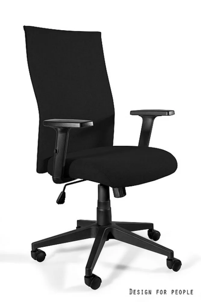 Datorkrēsls Black On Black Plus Sēdvietas platums: 46.5 cm, · Melns · 66 × 47 × 103 cm