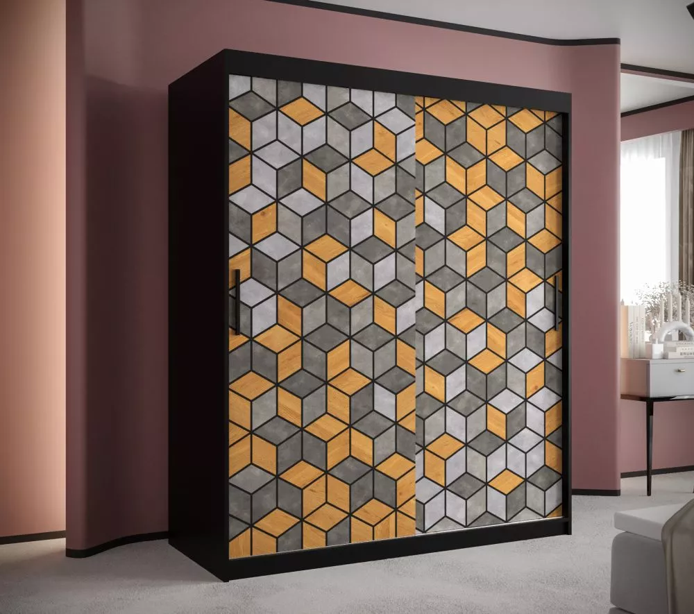 Skapis Lizbona Modern 1 · 150 × 62 × 200 cm