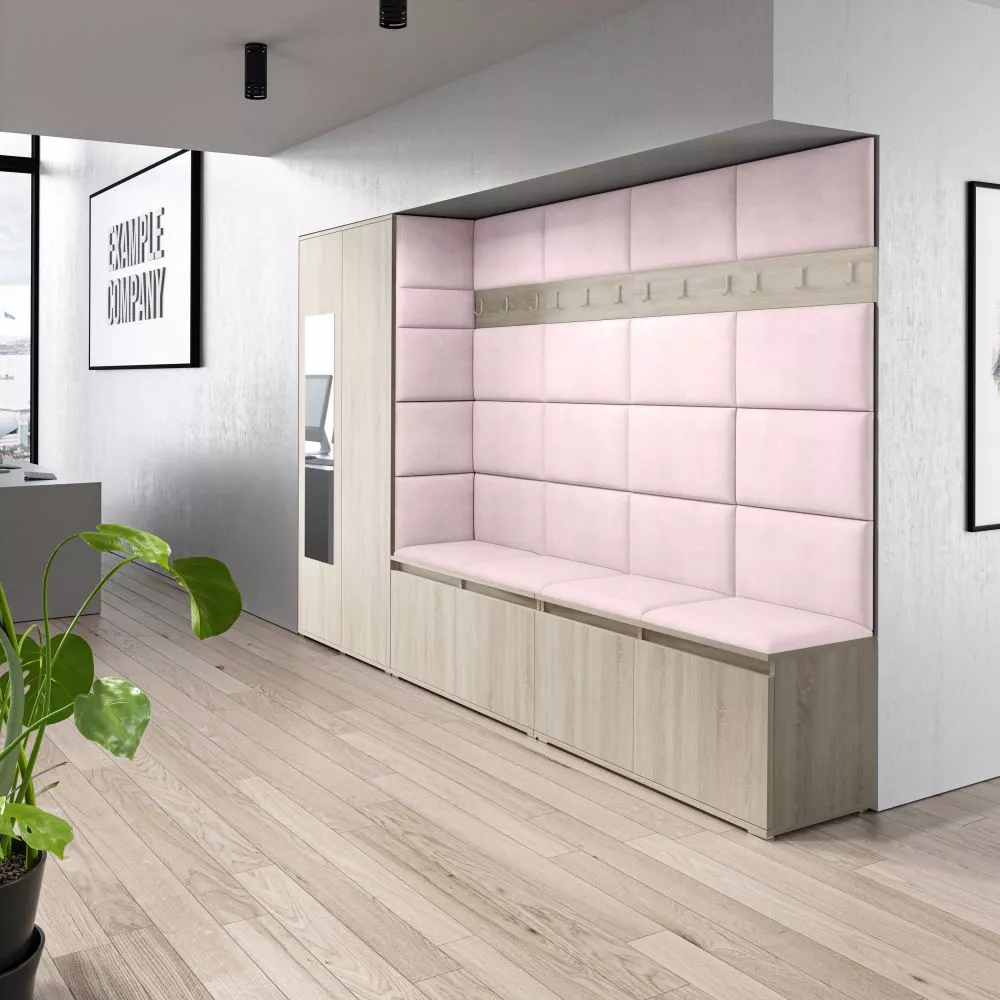Apavu plaukts Emi 9 Trinity Korpusa krāsa: sonoma, · 290 × 185 × 40 cm