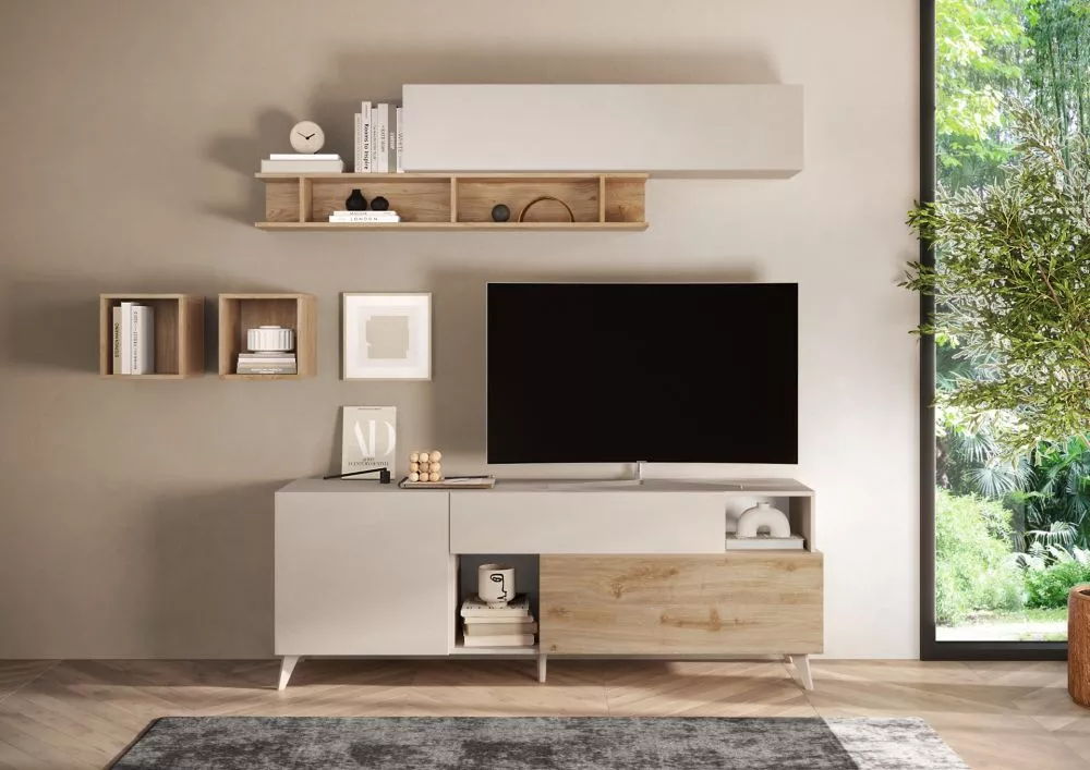 TV tumba Monaco 01 · 181 × 42 × 67 cm