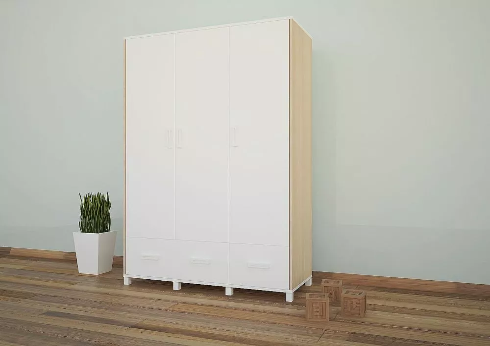 Bērnu skapis Animals SZ11-A · 132 × 54 × 187 cm