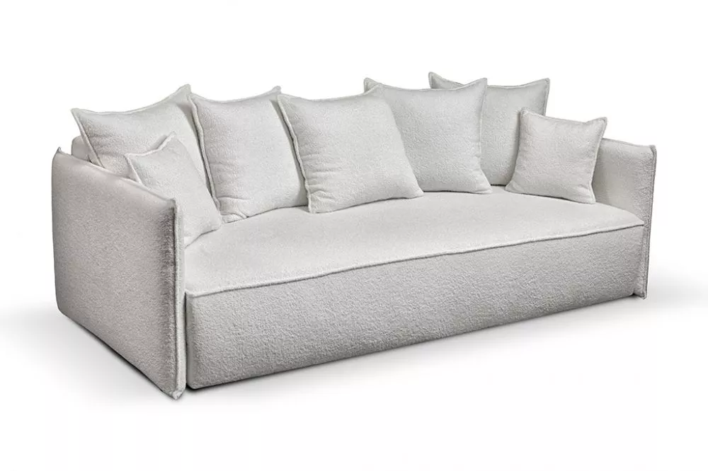 Dīvāns Buklala Premium Standard · Gaiši pelēks · 105 × 225 × 85 cm