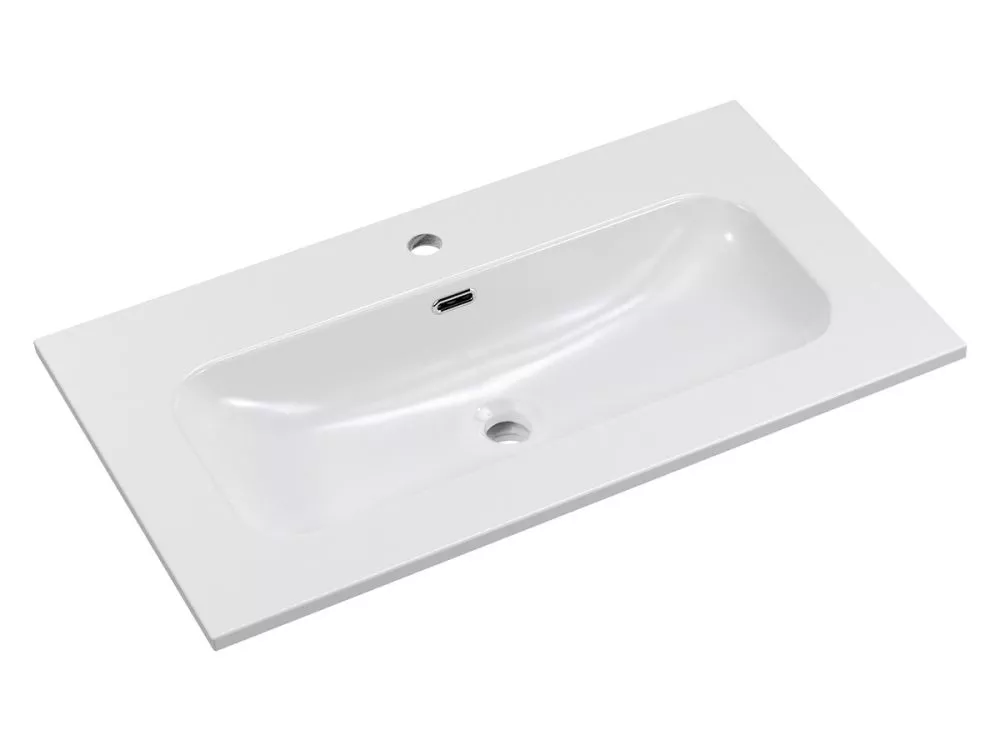 Izlietne Fly 80 · Balts · 81 × 46 × 15.5 cm