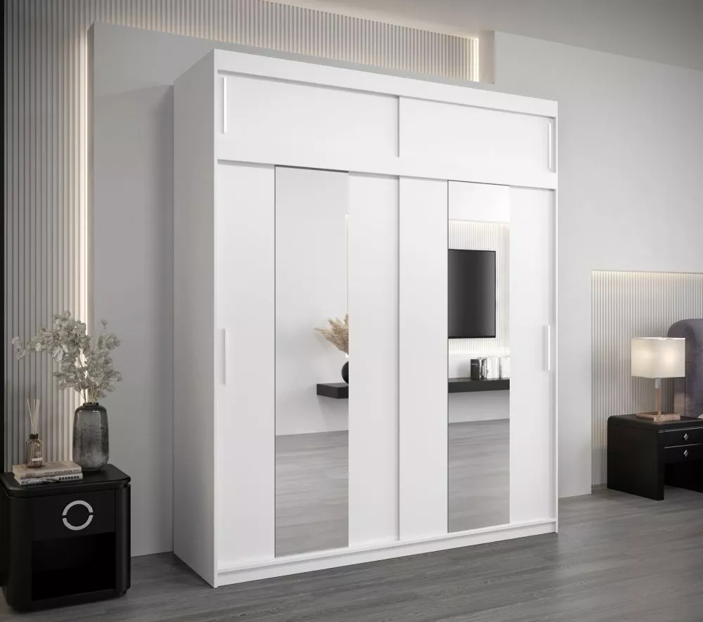Skapis Pole Premium · Balts · 200 × 62 × 240 cm