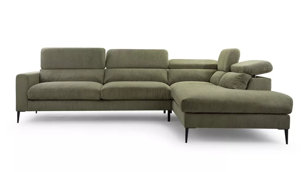 Dīvāns Jezzi Standard · Tumšs olīvu · 250 × 300 × 94 cm