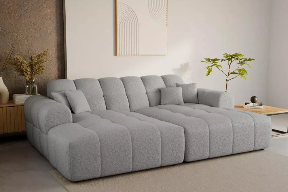 Dīvāns Mountain Bigsofa Standard · Pelēks · 160 × 240 × 72 cm