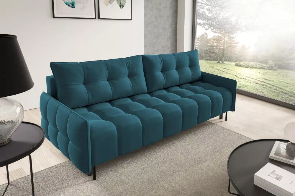 Dīvāns Monza Sofa Premium standard · Tirkīzs · 103 × 215 × 92 cm