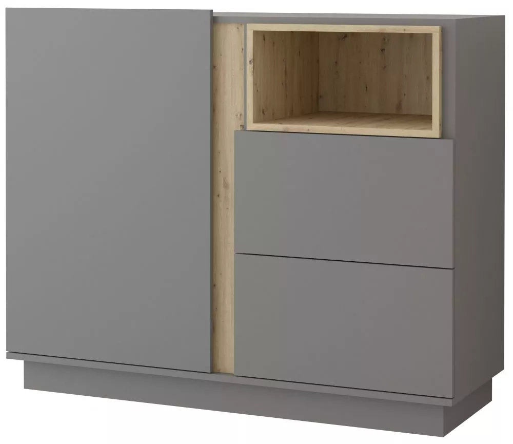Kumode Grey 03 · 120 × 42 × 96.6 cm