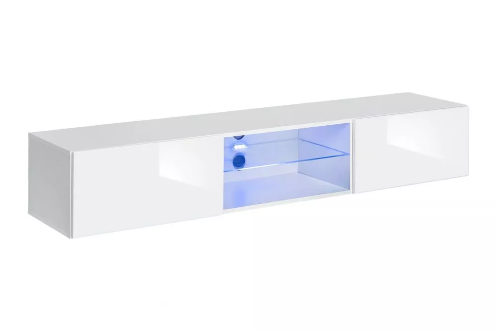 TV tumba Switch RTV3 · Balts · 180 × 40 × 30 cm