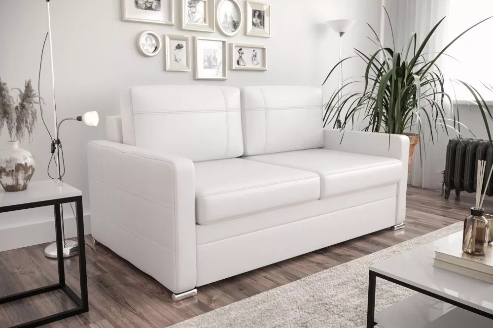 Dīvāns Sofa Avanti 3 standard · Balts · 99 × 167 × 82 cm