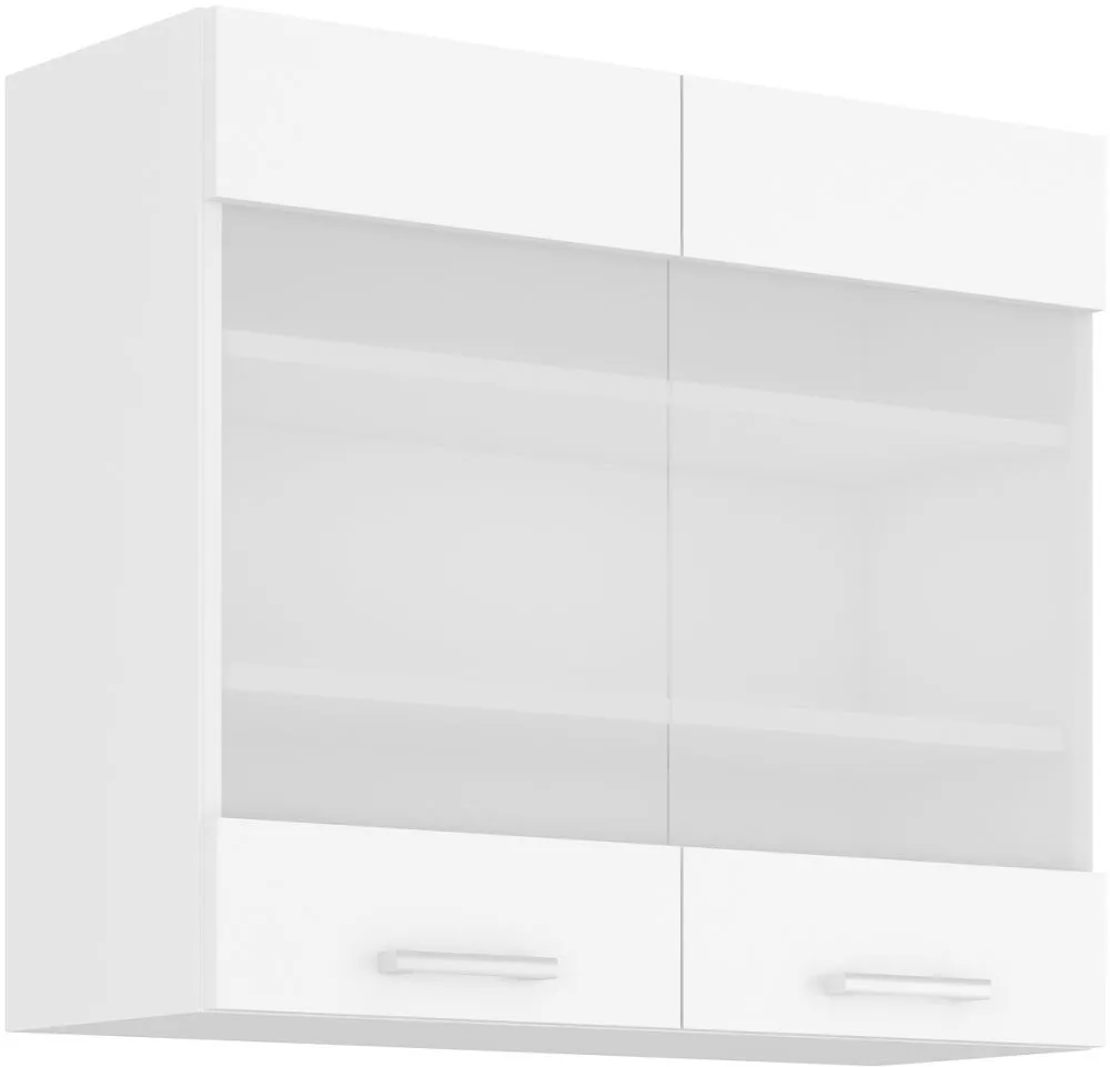 Virtuves skapis Eko White 80 GS-72 2F · Balts