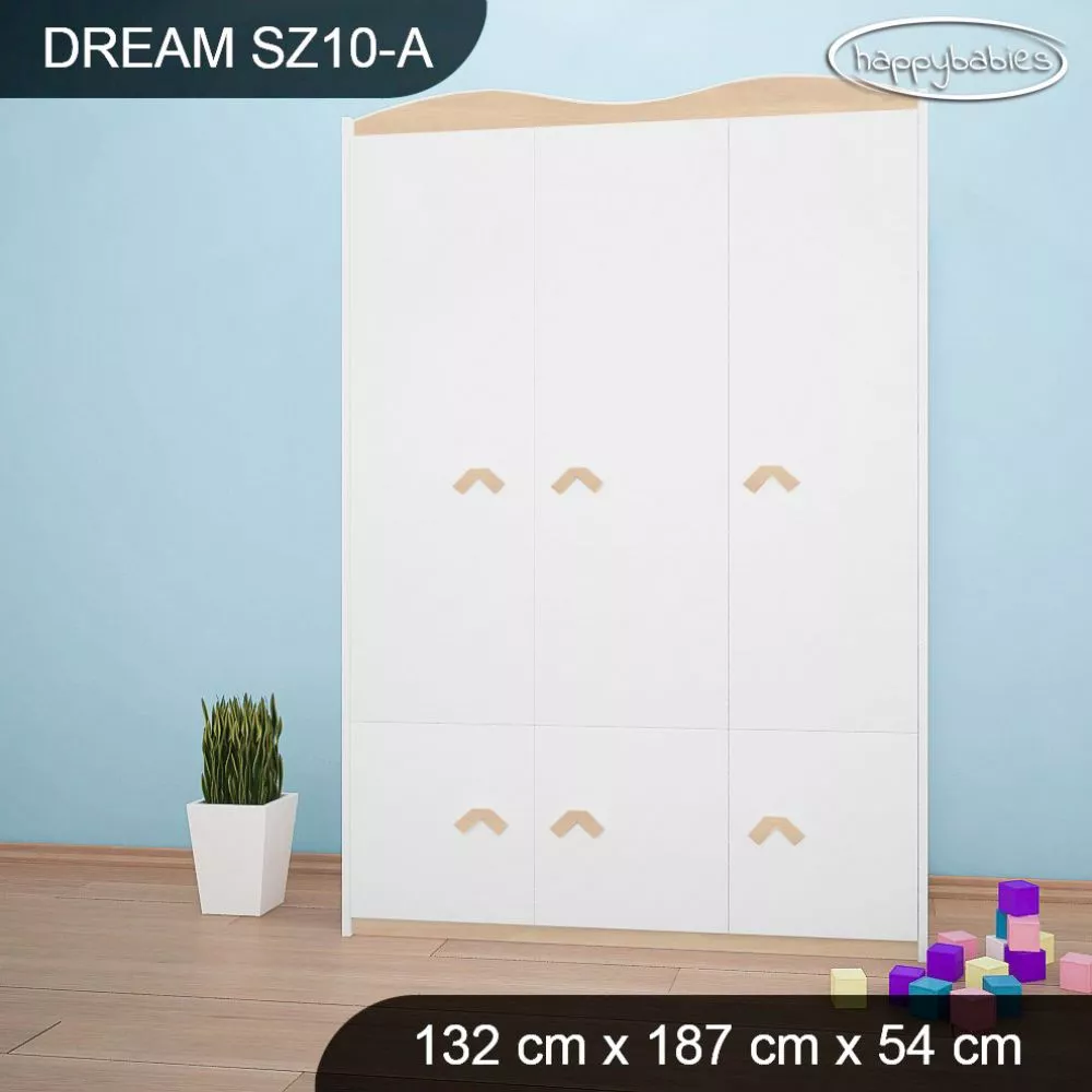 Bērnu skapis Dream SZ10-A · 132 × 54 × 187 cm