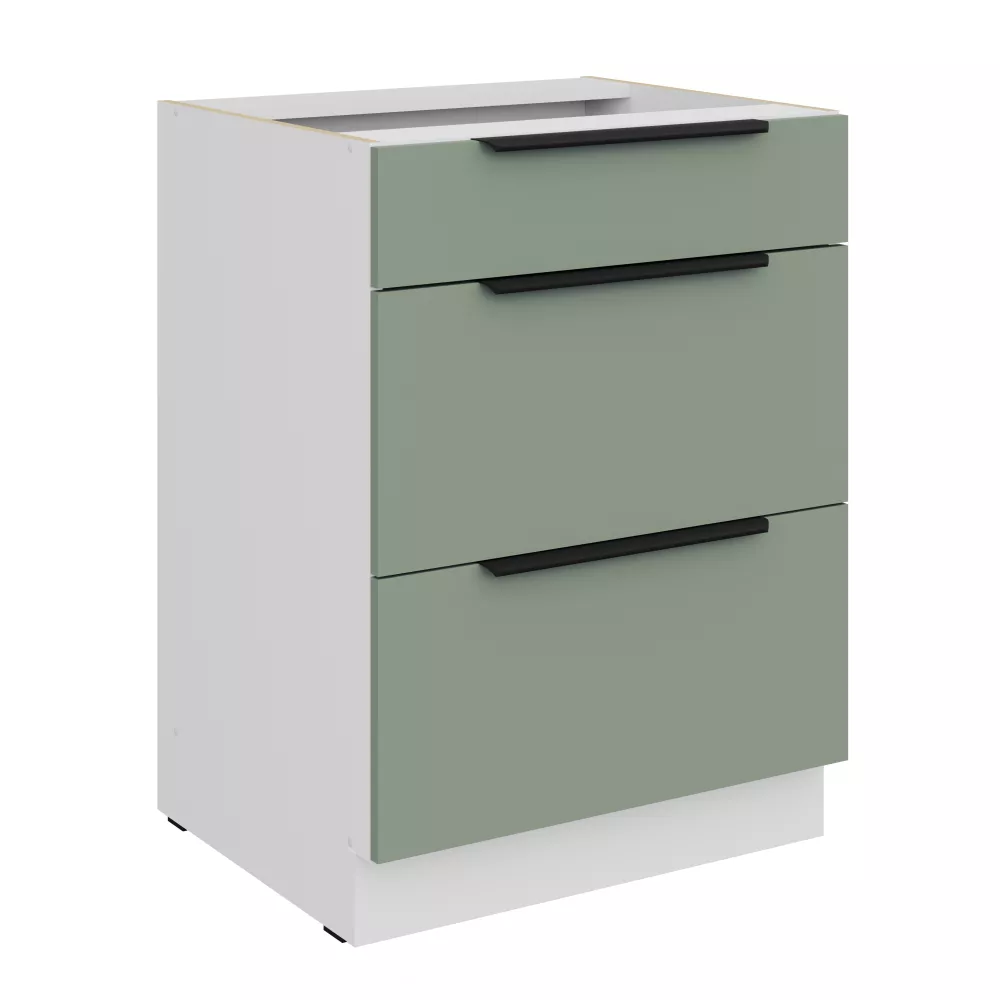 Virtuves skapis Aria Aquamarine 60 D 3S BB