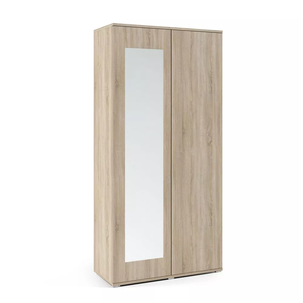 Skapis Amelia 90 L Lux · 90 × 40 × 185 cm