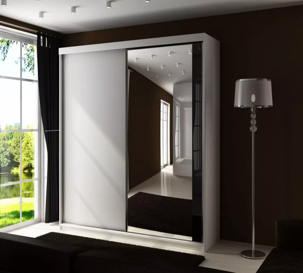 Skapis Top 31 ar LED · Balts · 150 × 62 × 200 cm
