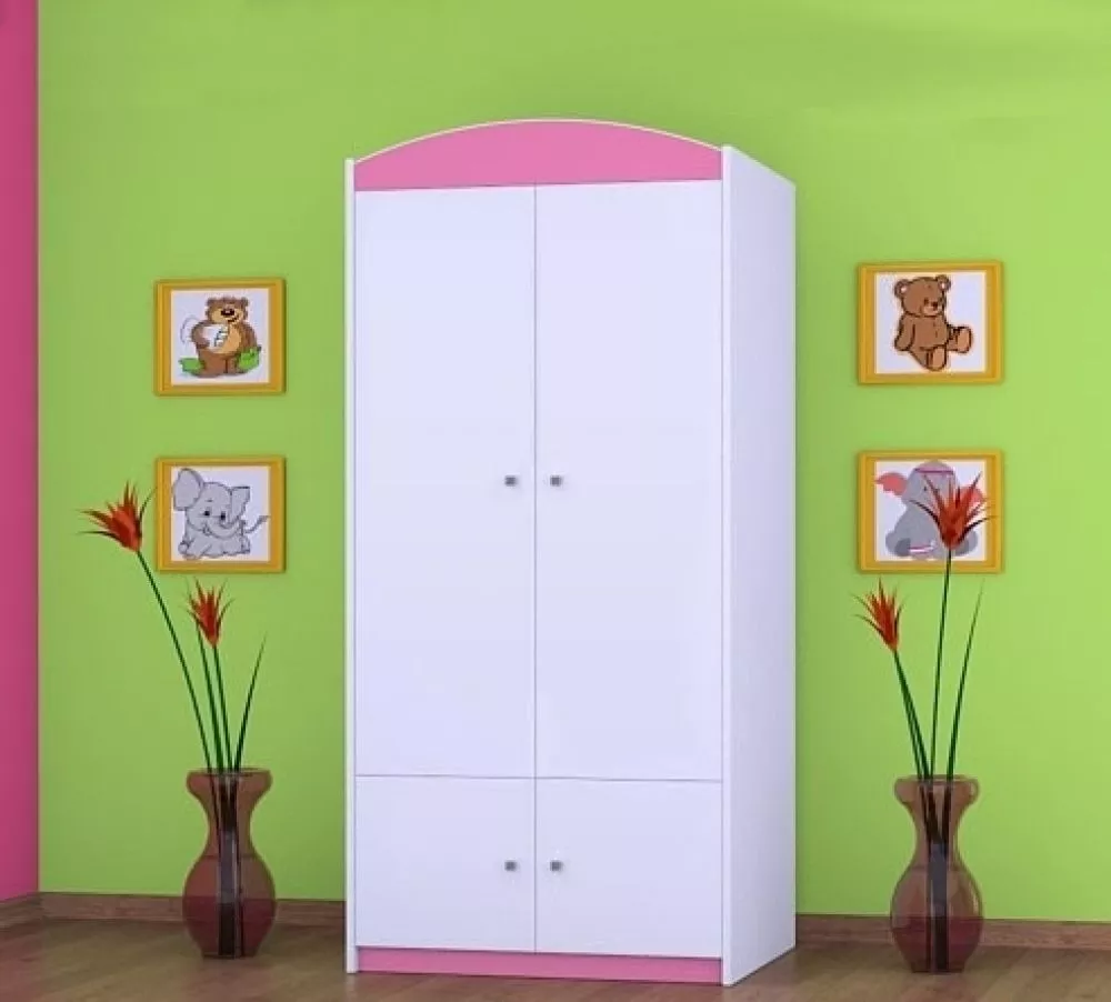 Bērnu skapis Happy SZ07-B · 88 × 54 × 187 cm