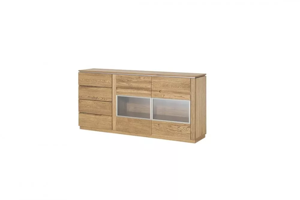 Kumode Montenegro 47 ar LED · Ozols rustikal · 180 × 42 × 87 cm