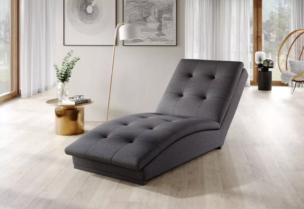 Mīksts krēsls Doro Standard Sēdvietas dziļums: 116 cm, · Pelēks · 85 × 170 × 95 cm