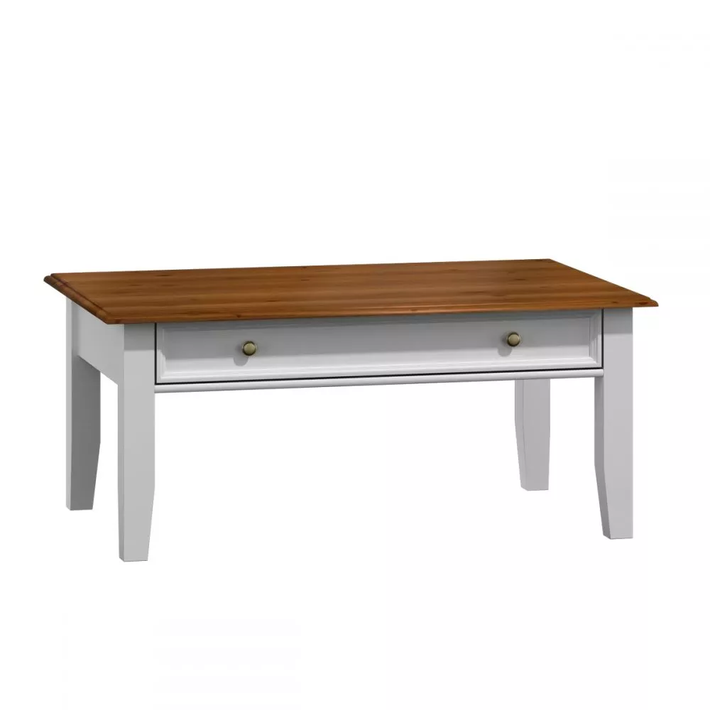 Žurnālgalds Belluno Elegante Lawa Korpusa krāsa: balts, · 122 × 71 × 48 cm