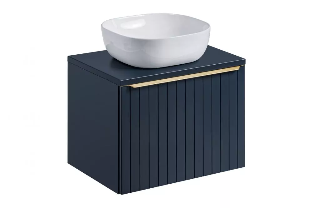 Vannas istabas skapītis Santa Fe Deep Blue 82-60 · Zils · 60 × 46 × 45.6 cm