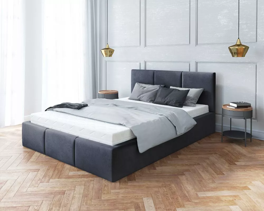 Gulta Fresia Basic Standard ar stelāžu Guļamvietas platums: 140 cm, Guļamvietas garums: 200 cm, stelāžas tips: koka, · M