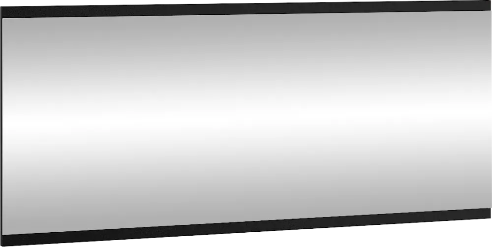 Spogulis Cross CRO-11 · Melna · 120 × 2 × 50 cm