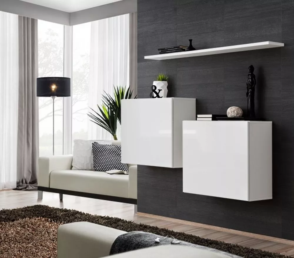Plaukts Switch SB 1 · Balts · 130 × 110 × 30 cm