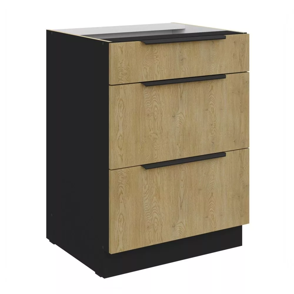 Virtuves skapis Cremona 60 D 3S BB