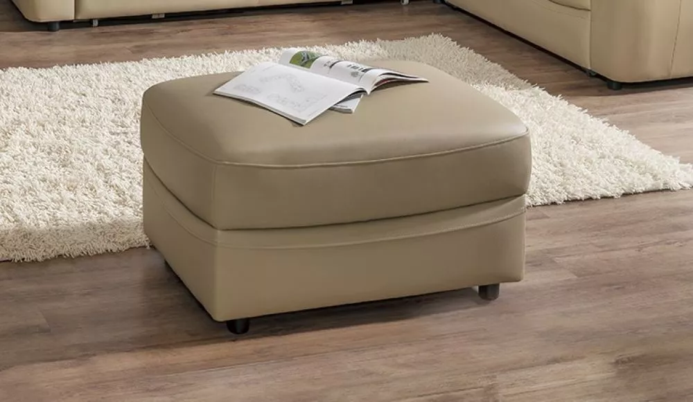 Pufs Baltica Pouf standard Auduma numurs: Cayenne 6, · Kapučīno · 84 × 47 × 64 cm