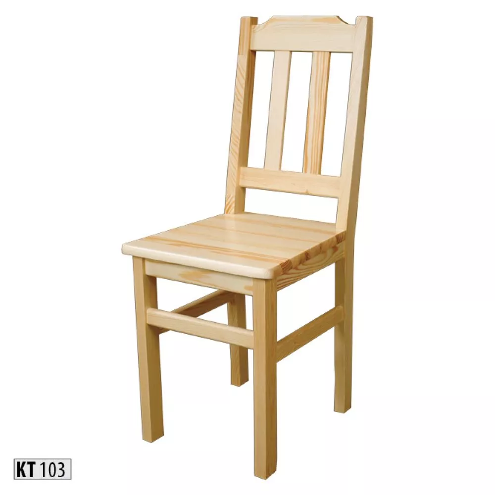 Krēsls KT 103 · Priede · 90 × 37 × 42 cm