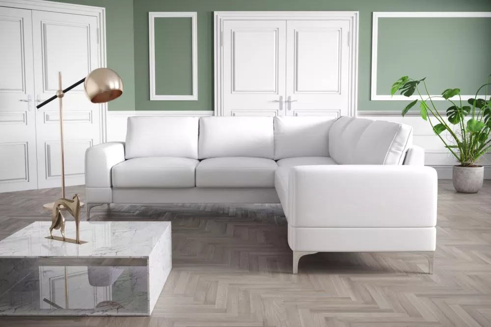 Dīvāns Aria Max Standard · Balts · 250 × 250 × 89 cm