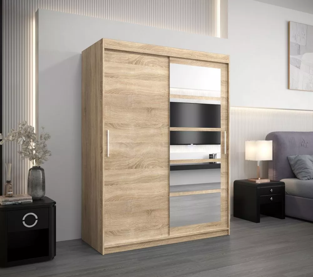 Skapis Roma 1 · Sonoma · 150 × 62 × 200 cm
