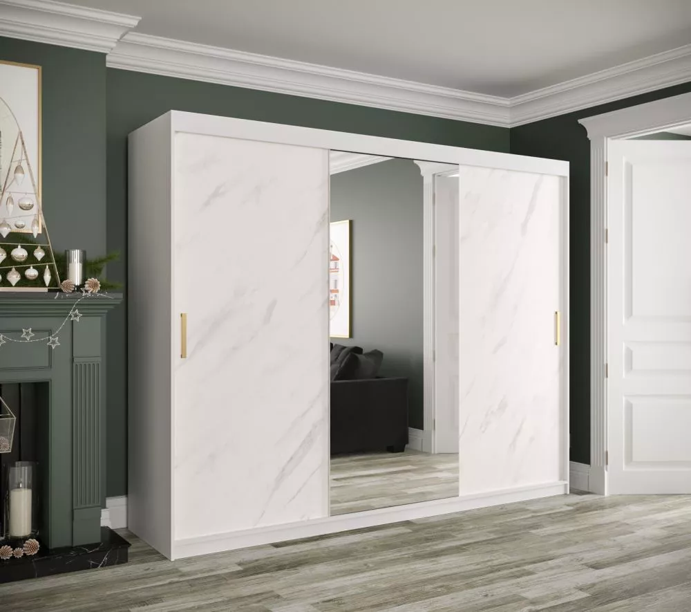 Skapis Marmur T1 · 250 × 62 × 200 cm