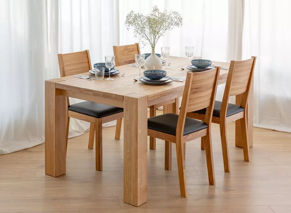 Galds Siena 90x180 · Ozols · 180 × 75 × 90 cm