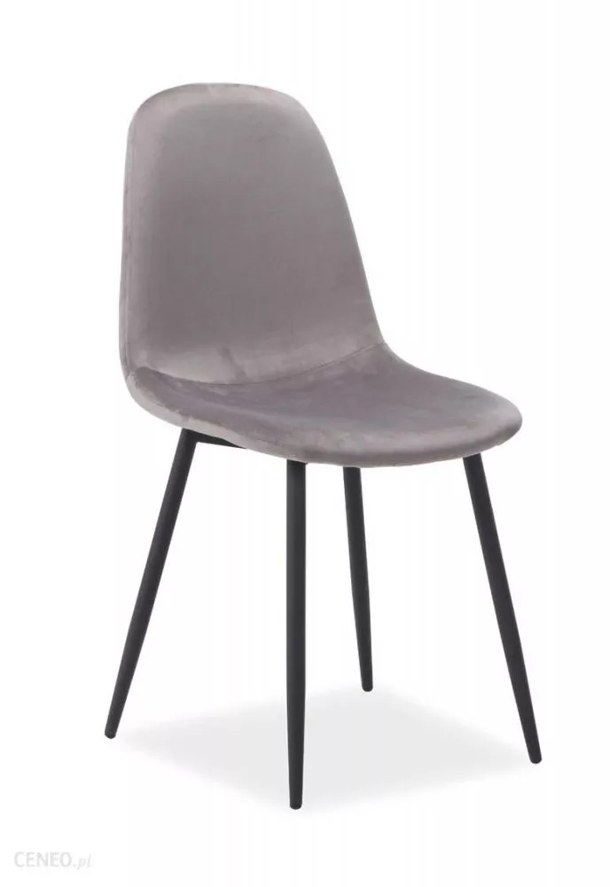 Krēsls Fox Velvet · Pelēks · 86 × 44 × 39 cm