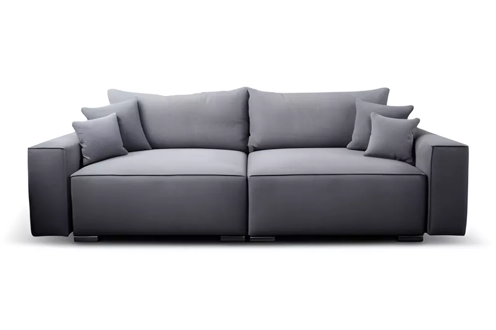 Dīvāns Bella Big sofa standard · Tumši pelēks · 100 × 250 × 88 cm