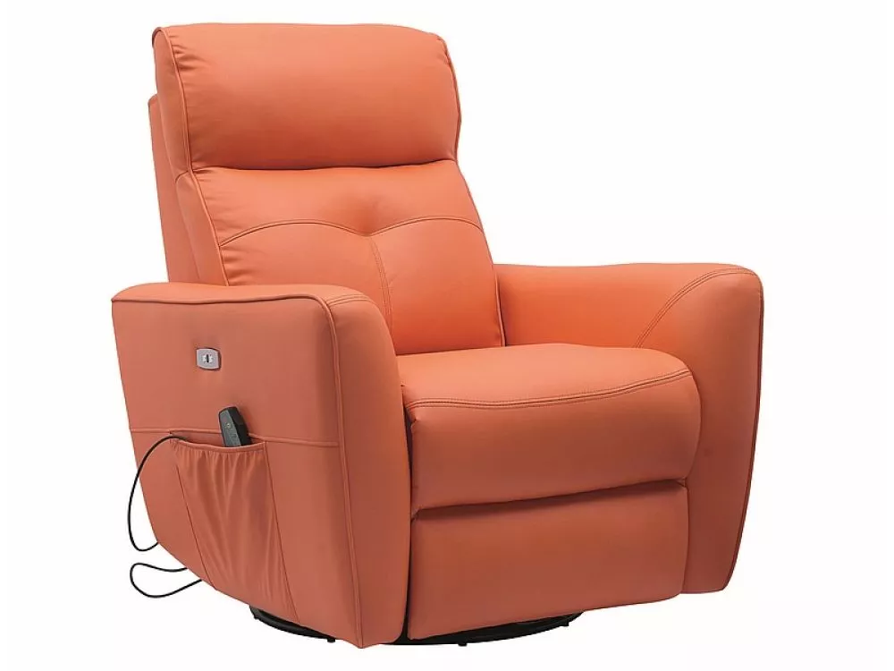 Mīksts krēsls Helios M Sēdvietas dziļums: 51 cm, Maksimālais dziļums: 160 cm, · Oranžs · 89 × 93 × 106 cm