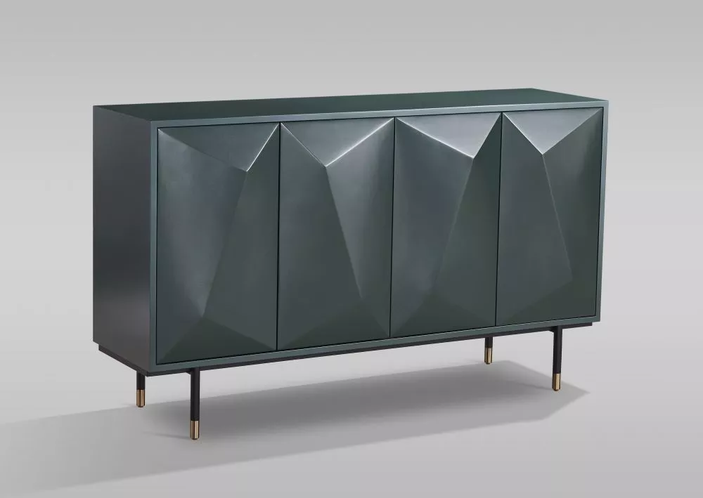 Kumode Stilig ST308 · Zaļš · 150 × 40 × 88 cm