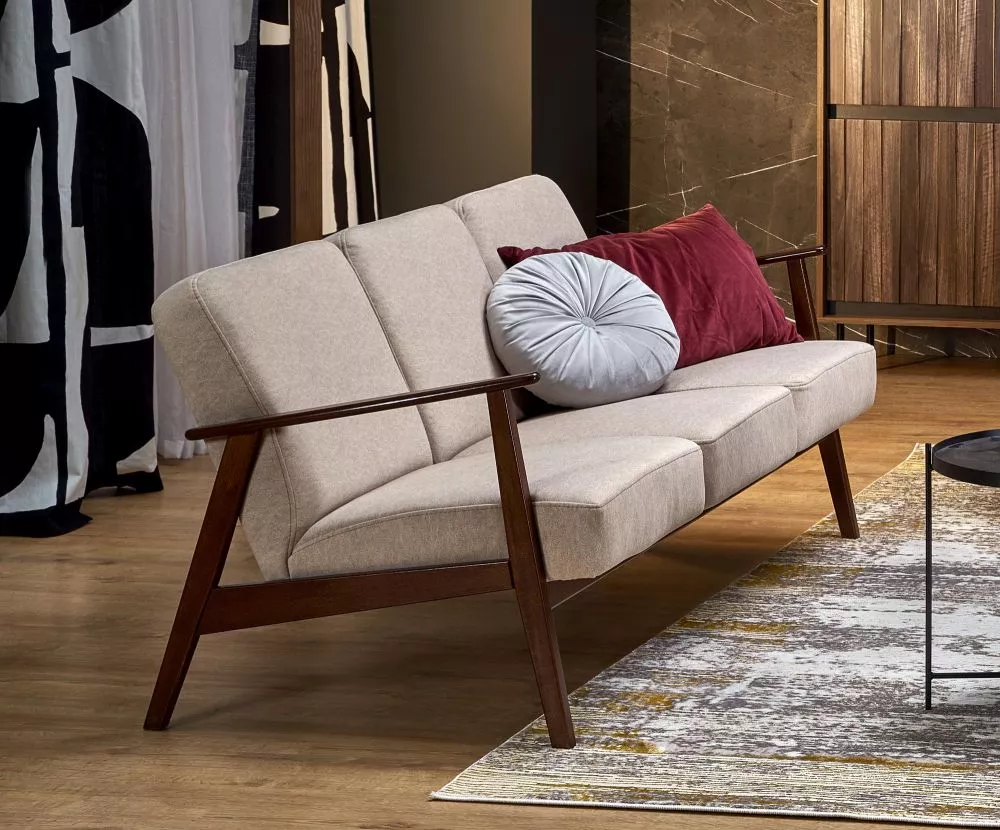 Dīvāns Milano 3S Standard · Bēšs · 77 × 175 × 77 cm