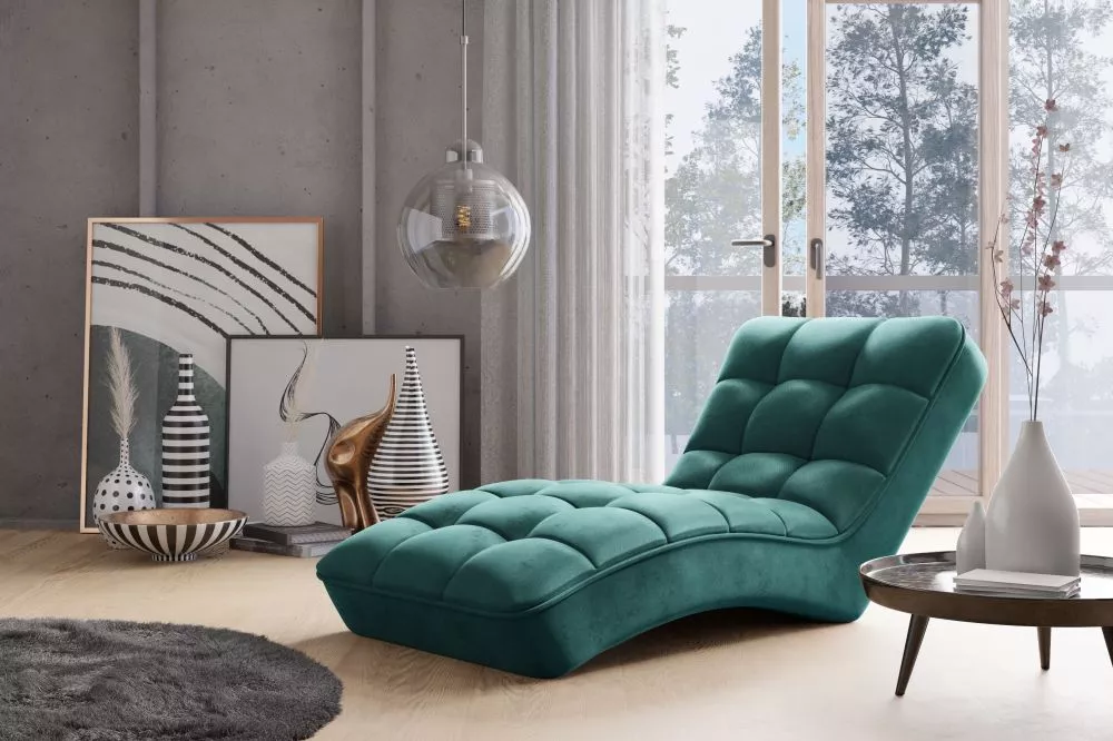 Mīksts krēsls Loren Relax Standard · Jūraszaļš · 85 × 170 × 116 cm